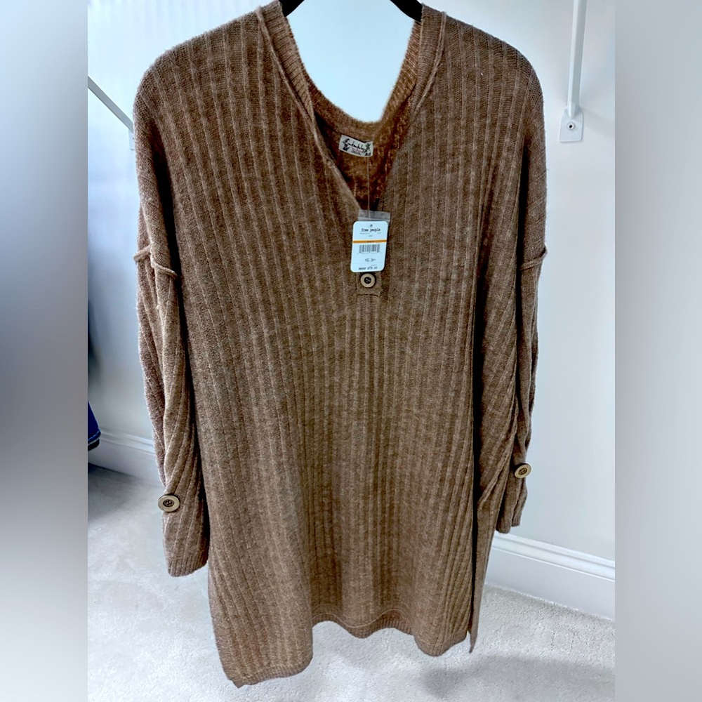 Intimately Free People brown sweater size s
